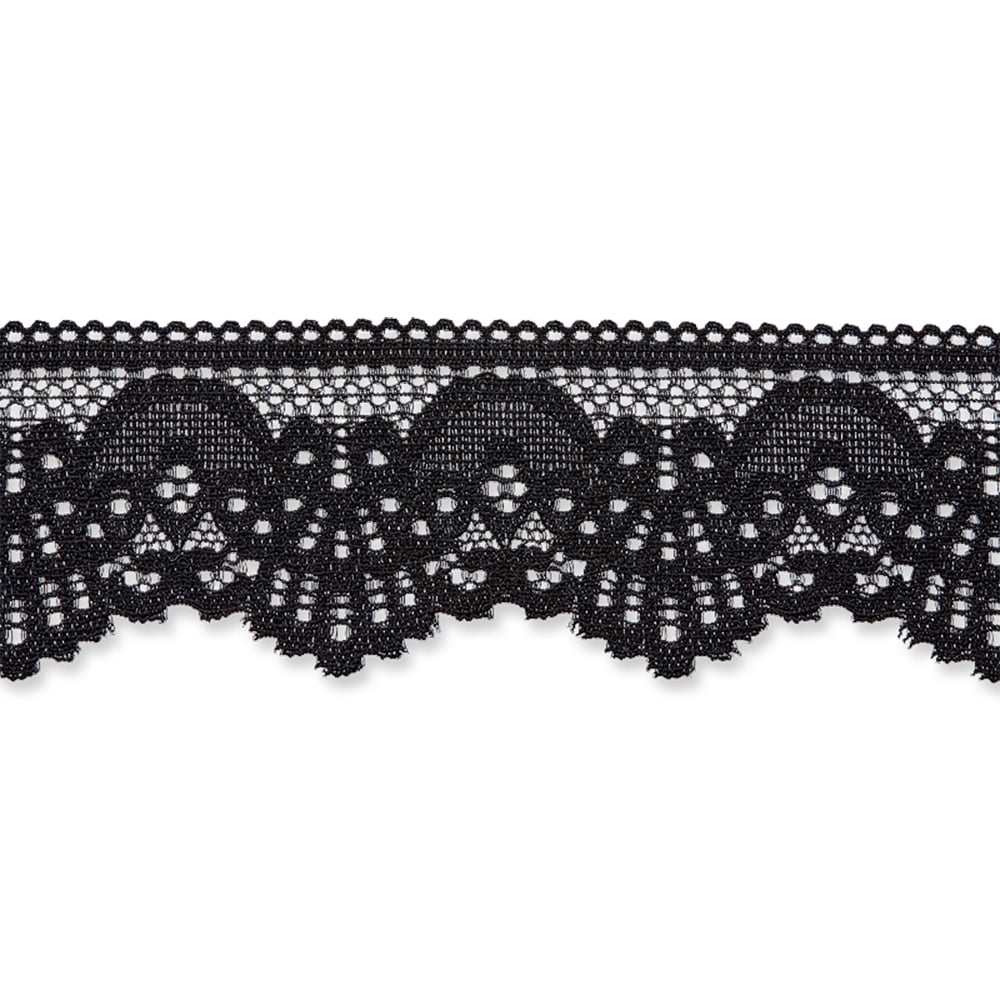 Elastisk blonde 5568 - 25m 42mm - 80 Sort - Bilde 2