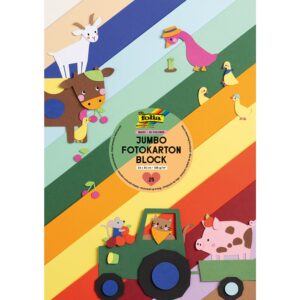 Folia Fotokartong 24x34 300g 25ark ass farger