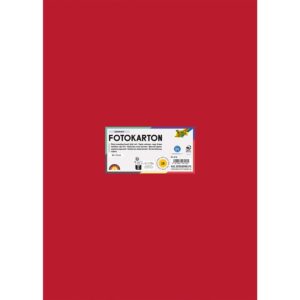 Folia Fotokartong 50x70 - 300g - 18 Murstensrød Rød