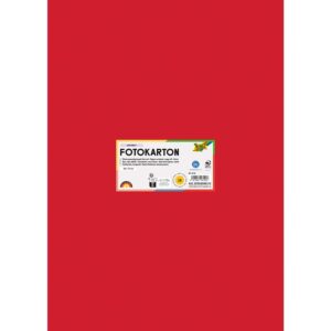 Folia Fotokartong 50x70 - 300g - 20 Rød
