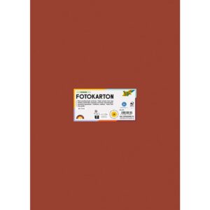 Folia Fotokartong 50x70 - 300g - 74 Rødbrun