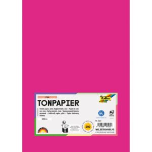 Folia Tegnepapir A4 - 130g 100ark - 23 Rosa