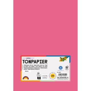 Folia Tegnepapir A4 - 130g 100ark - 29 Gammelrosa
