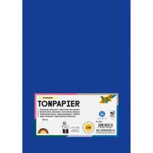 Folia Tegnepapir A4 - 130g 100ark - 36 Ultramarin