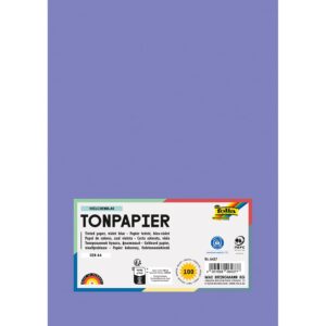 Folia Tegnepapir A4 - 130g 100ark - 37 Fiolettblå