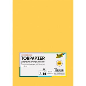 Folia Tegnepapir - A4 - 130g - 65 Gull - 100ark