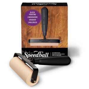 Speedball Block Print - Soft Rubber Brayer 10cm