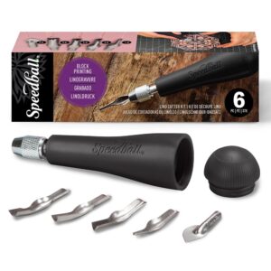 Speedball Block Print - Linocutter Sett