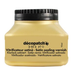 Decopatch Aquapro Klarlakk 90ml - Satin