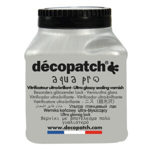 Decopatch Aquapro Klarlakk 180ml - Ultraglossy