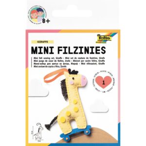 Folia Filtfigur Mini sysett - Giraff