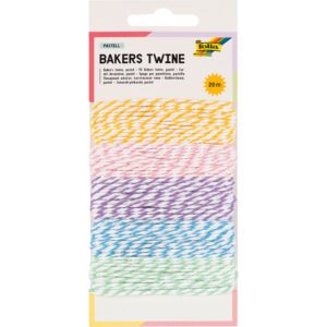 Folia Bakers twine 20m - Pastell