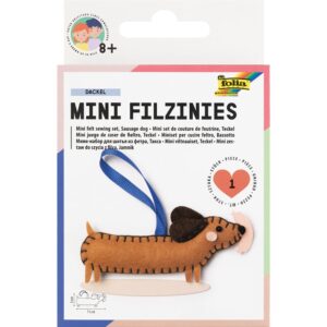 Folia Filtfigur Mini sysett - Dachshund