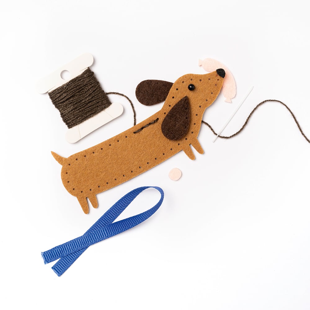 Folia Filtfigur Mini sysett - Dachshund - Bilde 2
