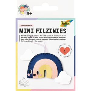 Folia Filtfigur Mini sysett - Regnbue