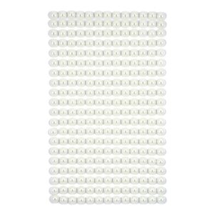 dpCraft Halvperler m/lim 260stk - 6mm Ivory