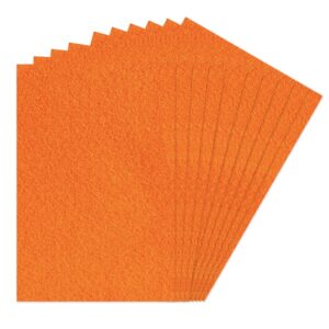 Folia Hobbyfilt 150g/m - 20x30cm 10stk - Oransje