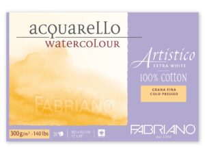 Fabriano Artistico Extra White - 300g CP - 30,5x45,5cm