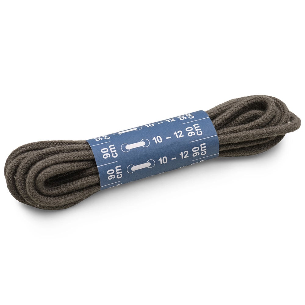 Prym Skolisse - Rund 3mm 90cm Mørk Grå - 2stk - Bilde 2