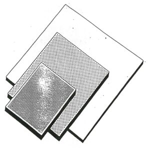 Keramisk Ovnsplate - 11,5x13cm