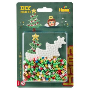 Hama Midi Sett - Liten blister - Engel og juletre