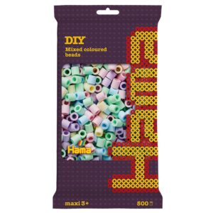 Hama Maxi 500stk - Lys pastellmix