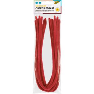 Folia Piperensere 50cm 10stk - Mørk rød