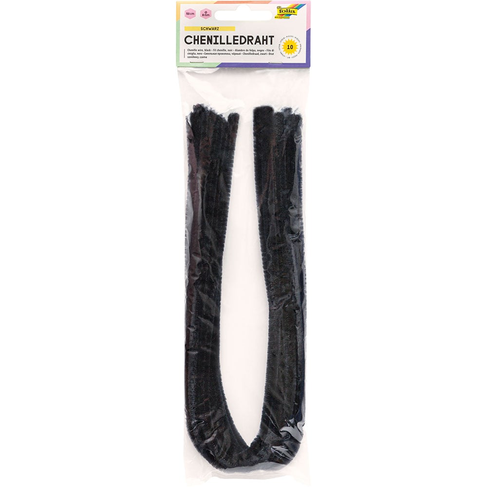 Folia Piperensere 50cm 10stk - Sort