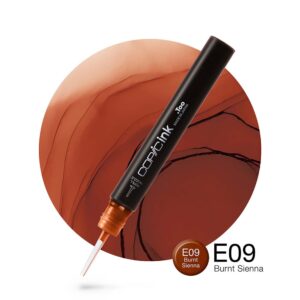 Copic Ink 12ml - E09 Burnt Sienna