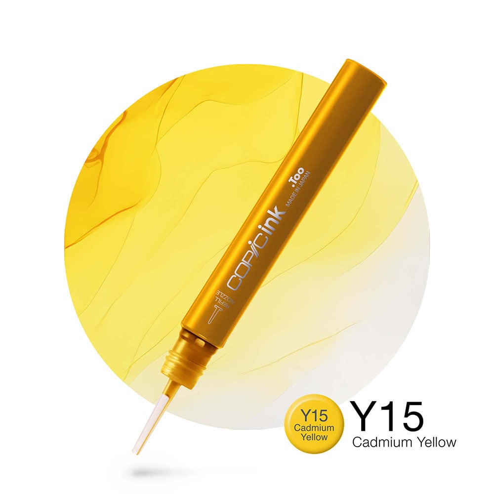 Copic Ink 12ml - Y15 Cadmium Yellow