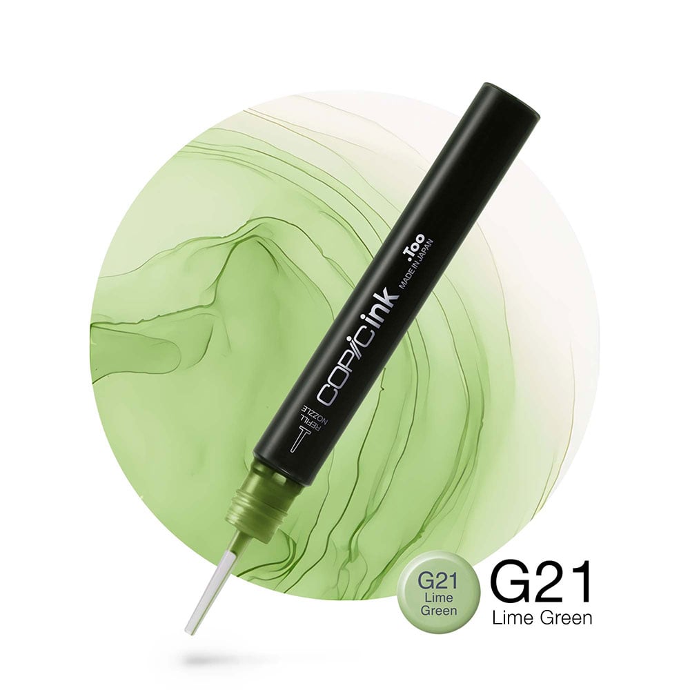 Copic Ink 12ml - G21 Lime Green
