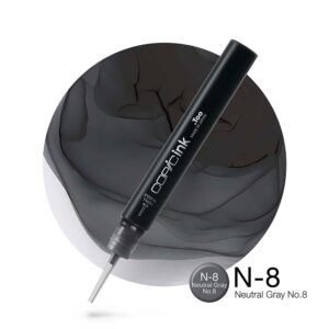 Copic Ink 12ml - N8 Neutral Gray No.8