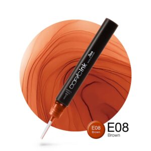 Copic Ink 12ml - E08 Brown