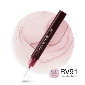 Copic Ink 12ml - RV91 Grayish Cherry