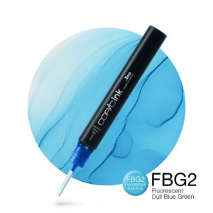 Copic Ink 12ml - FBG2 Fluorescent Dull Blue Green