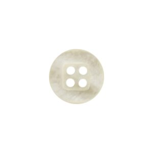 Knapp 454442 4-hulls - 12mm - 12 Hvit