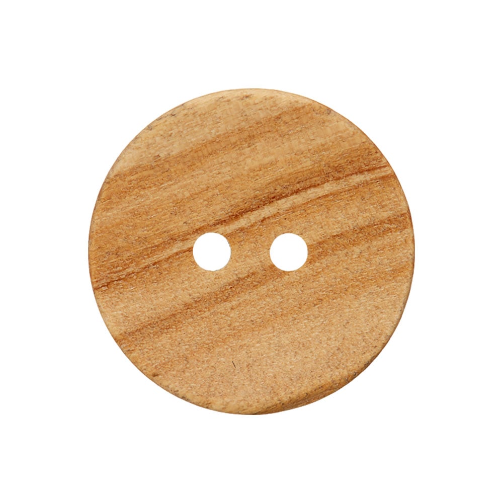 Treknapp 453989 2-hulls - 20mm - 16 Natur