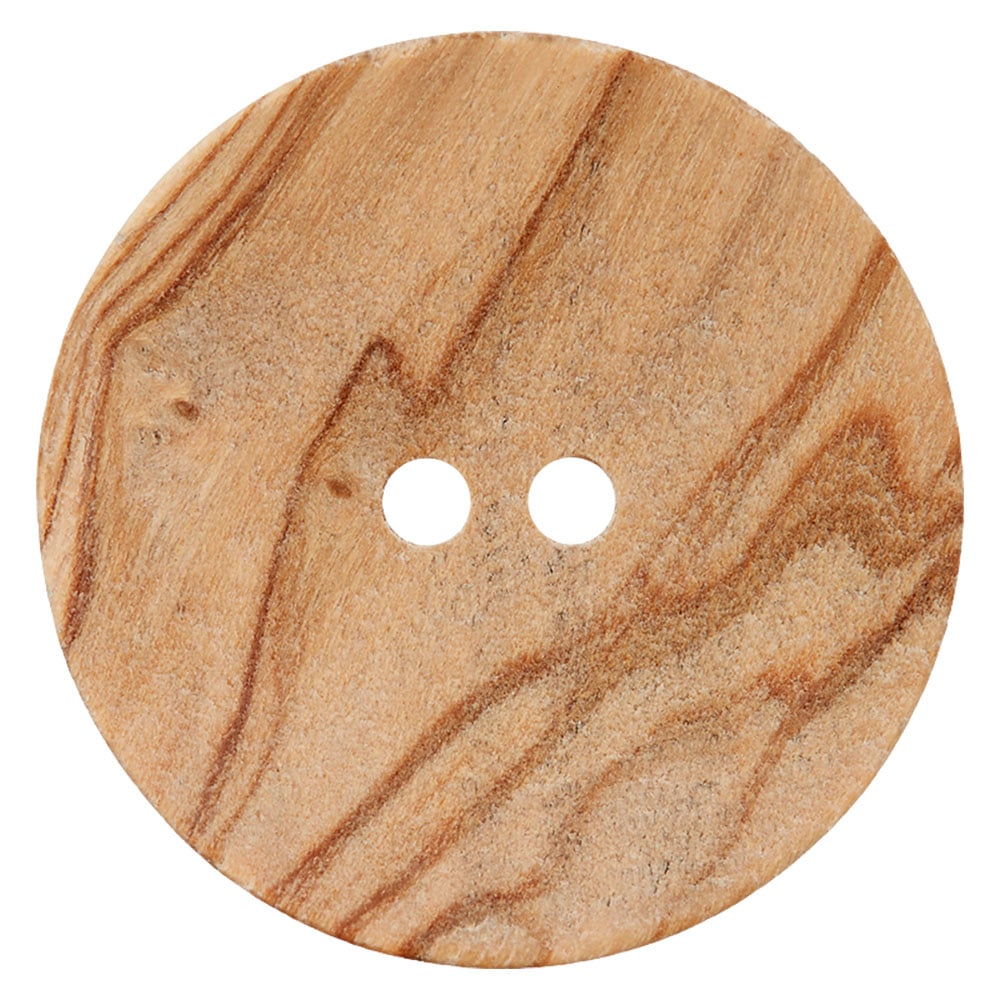 Treknapp 453989 2-hulls - 28mm - 16 Natur