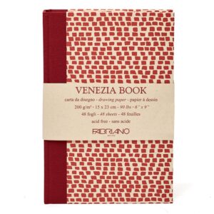 Fabriano Book Venezia Skissebok - 200g 48ark - 15x23cm