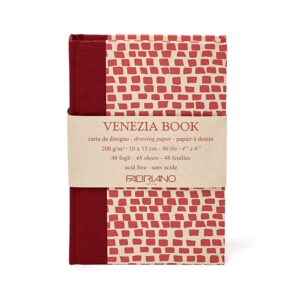 Fabriano Book Venezia Skissebok - 200g 48ark - 10x15cm