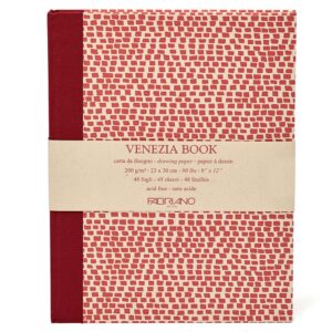 Fabriano Book Venezia Skissebok - 200g 48ark - 23x30cm