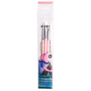 HIMI Penselsett Nylon 3stk - Rosa