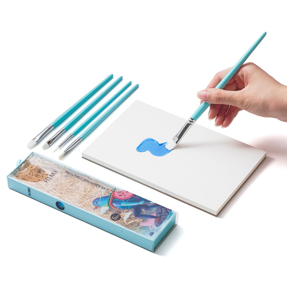 HIMI Penselsett 5stk - Blå - Bilde 3