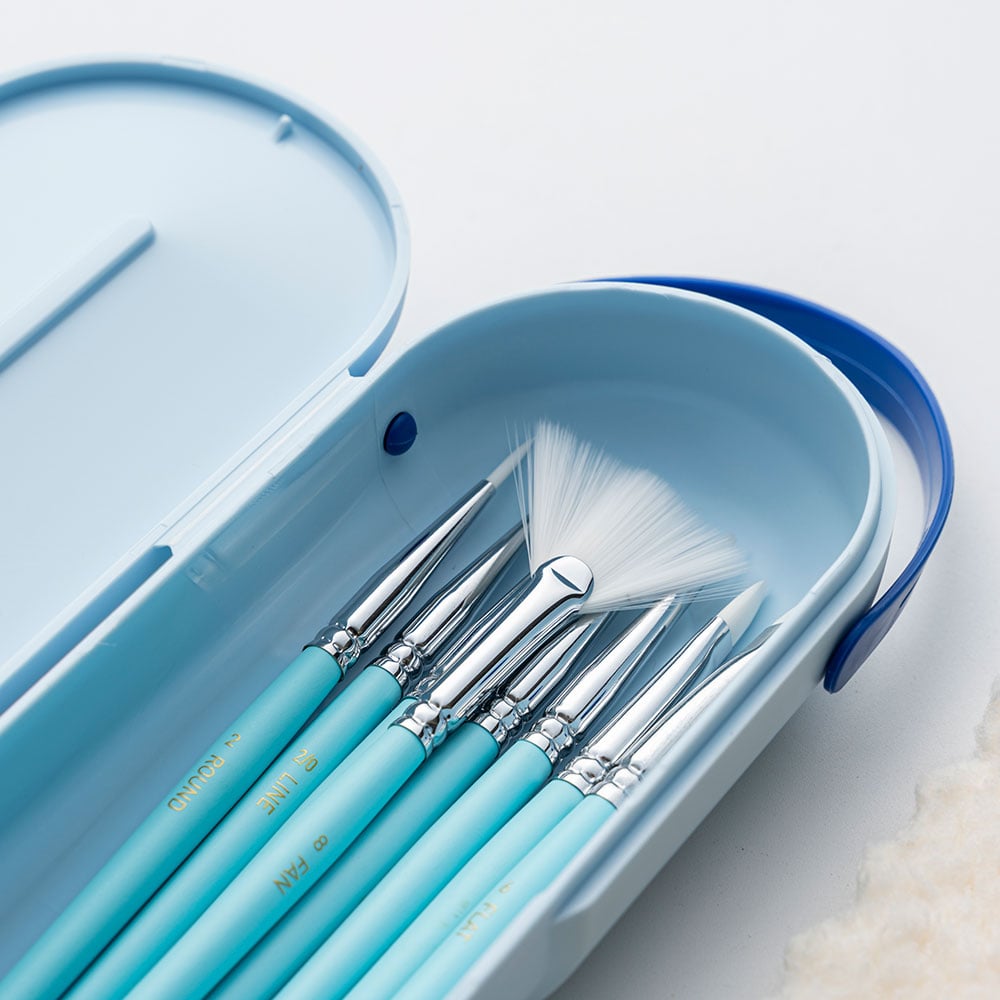 HIMI Penselsett 8stk - Blå - Bilde 2