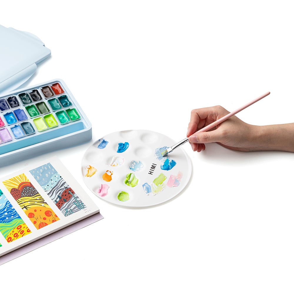 HIMI Palett rund - 180x180mm - Bilde 4