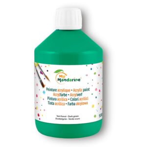 My Mandarine Akrylmaling 500ml - Mørk Grønn