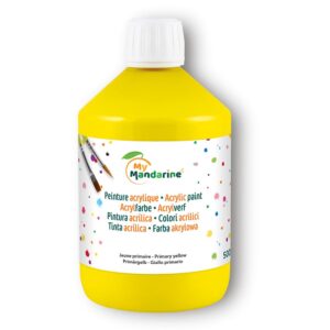 My Mandarine Akrylmaling 500ml - Primærgul