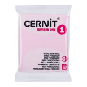 Cernit Polymerleire Number One 56g - 482 Pastell rosa