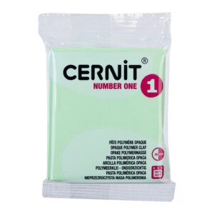 Cernit Polymerleire Number One 56g - 616 Pastell grønn
