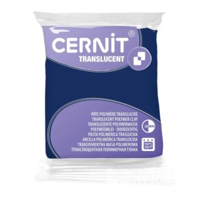 Cernit Polymerleire Translucent 56g - Myrtille